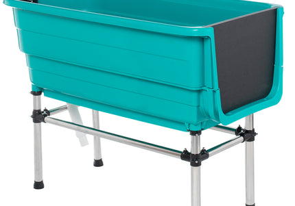 Blovi Booster Grooming Tub – Comfortable Bathtub with Ramp, 124.5x69.5x90cm