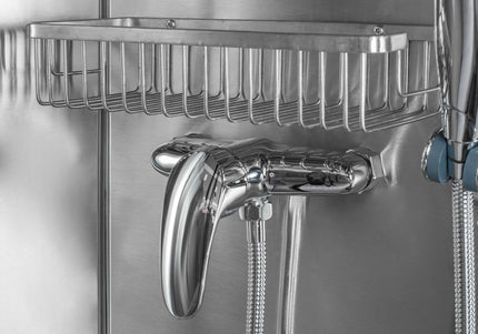 Blovi Steel Grooming Bathtub with Electric Lift – Left-Side Entry, Durable Construction