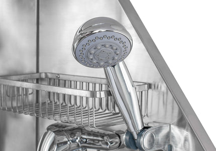 Blovi Steel Grooming Bathtub with Electric Lift – Left-Side Entry, Durable Construction