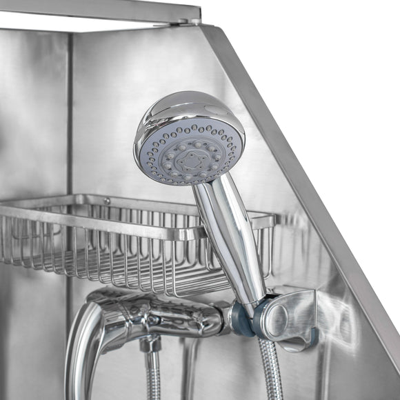 Blovi Steel Grooming Bathtub with Electric Lift – Left-Side Entry, Durable Construction