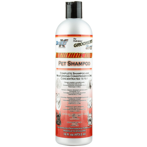 Double K Dynamic Duo 2-in-1 Shampoo and Conditioner Concentrate, 1:15 Dilution, 473ml Bottle