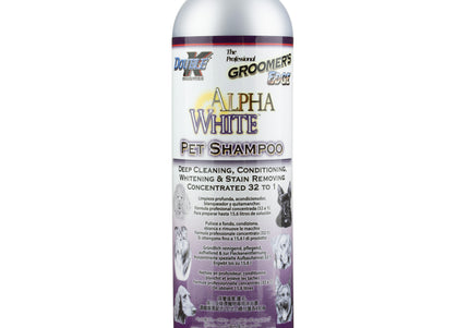 Double K Alpha White Shampoo – Whitening Concentrate, Brightening Formula, 473ml