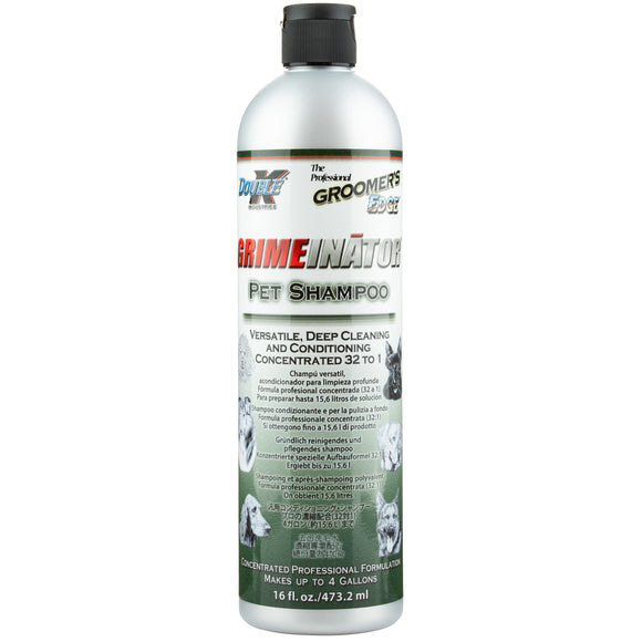 Double K Grimeinator Deep-Cleansing Shampoo 1:32 Concentrate, 473ml – Powerful Dirt Removal Formula