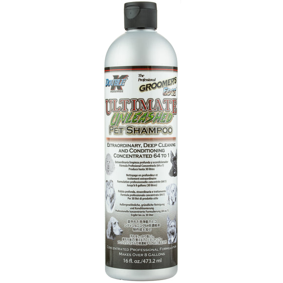 Double K Ultimate Unleashed Shampoo – Deep Cleansing Concentrate, 1:64 Formula, 473ml Bottle