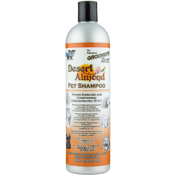 Double K Desert Almond Shampoo – Concentrated Formula for Long, Thick Coats, 473ml