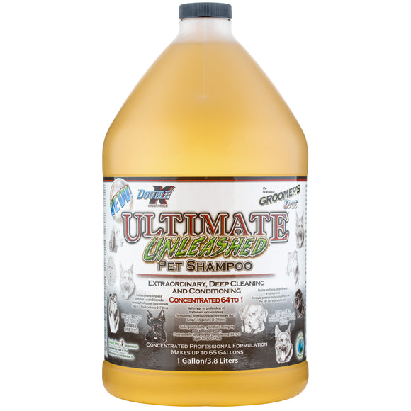 Double K Ultimate Unleashed Shampoo – Deep Cleansing Concentrate, 1:64 Dilution, 3.8L Bottle