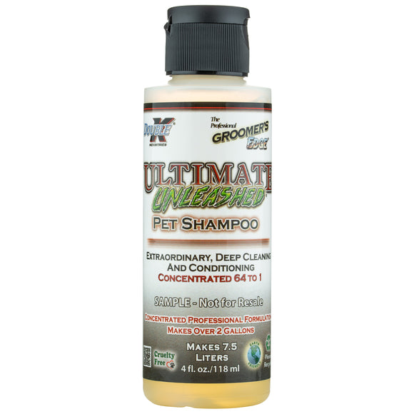 Double K Ultimate Unleashed Deep Cleansing Shampoo Concentrate 1:64, 118ml – Powerful Formula, Long-Lasting Freshness