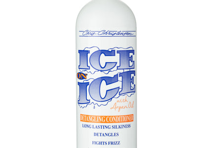 Chris Christensen Ice on Ice Detangling Conditioner – Argan Oil, Smooths and Adds Shine, 473ml