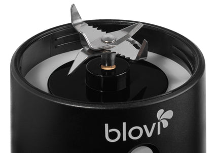 Blovi BlendyPro Pet Smoothie Blender – Powerful White Appliance with Easy-Clean Design