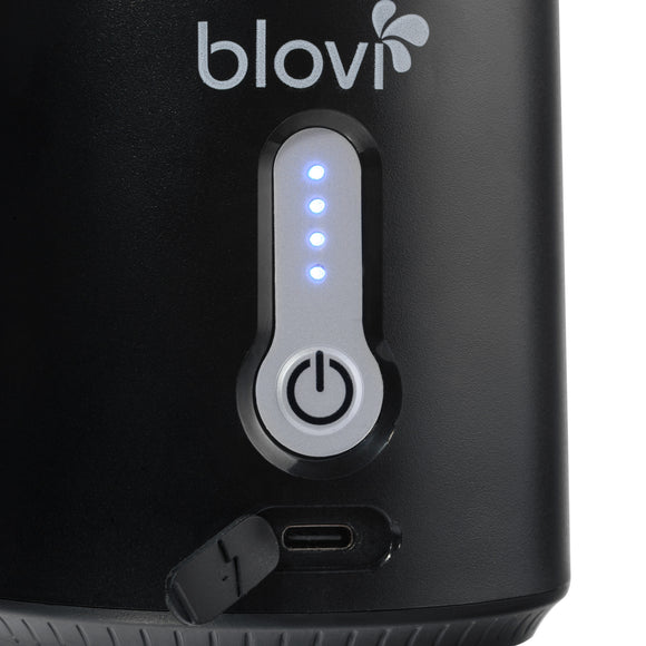 Blovi BlendyPro Pet Smoothie Blender – Powerful White Appliance with Easy-Clean Design