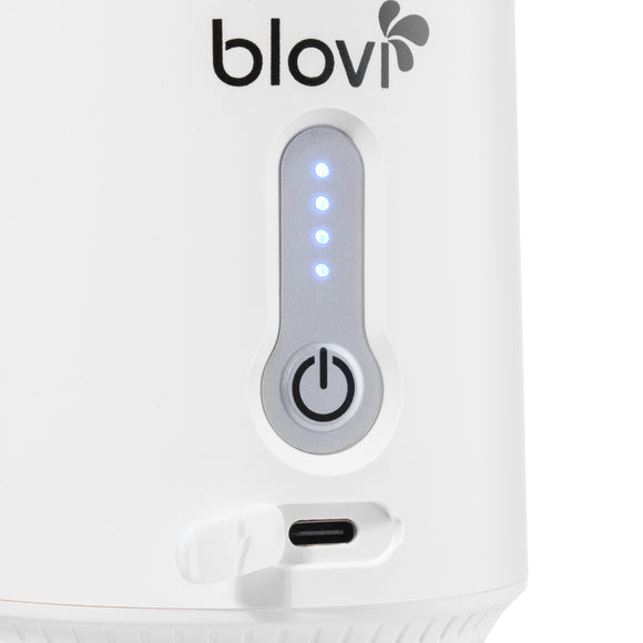 Blovi BlendyPro Pet Smoothie Blender – Powerful White Appliance with Easy-Clean Design