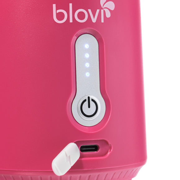 Blovi BlendyPro Pet Smoothie Blender – Powerful White Appliance with Easy-Clean Design