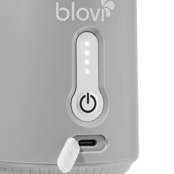 Blovi BlendyPro Pet Smoothie Blender – Powerful White Appliance with Easy-Clean Design
