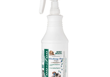 Nature's Specialties Foo Foo Blueberry Dew Cologne – Blueberry Scented Grooming Spray, 946ml