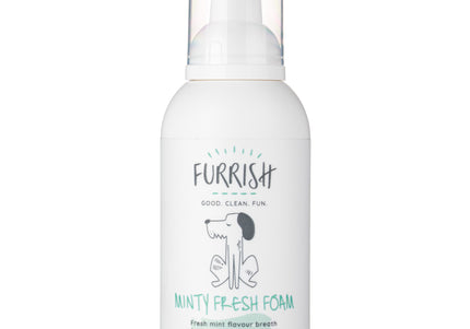 Furrish Minty Fresh Foam 150ml – Gentle Oral Cleaning Foam with Mint, Breath-Freshening Formula