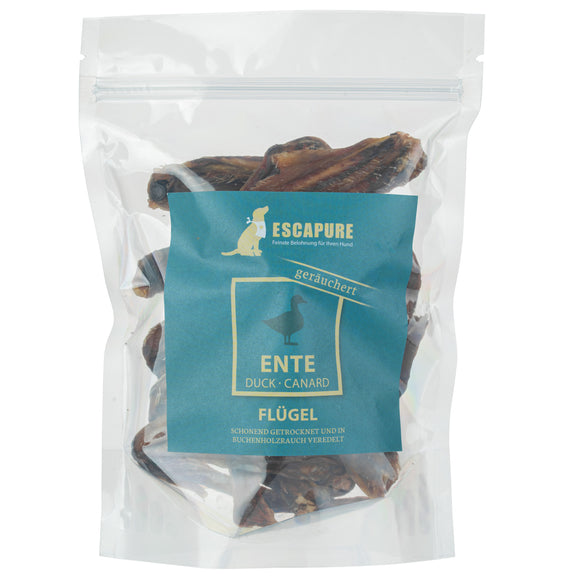 Escapure Dried Duck Wings 200g – Natural Single-Ingredient Dog Treats, Gently Air-Dried