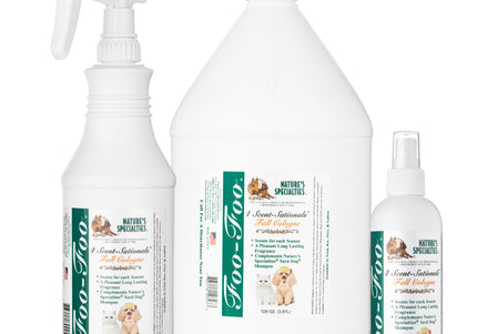 Nature's Specialties Foo Foo Fall Cologne – Lemongrass Scented Grooming Spray, 946ml Bottle