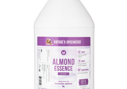 Nature's Specialties Foo Foo Almond Essence Cologne – Scented Grooming Spray with Almond Aroma, 3.8L