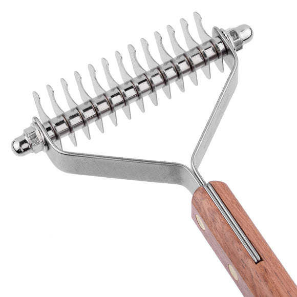 Miranda 213 Hook Trimmer – 13 Precision Blades, 5mm Spacing for Smooth Coat Work