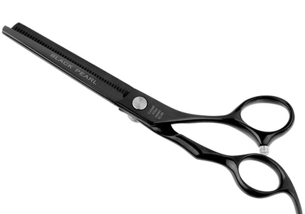Geib Black Pearl Thinners – Cobalt Steel 6.5" 46-Tooth Professional Grooming Shears