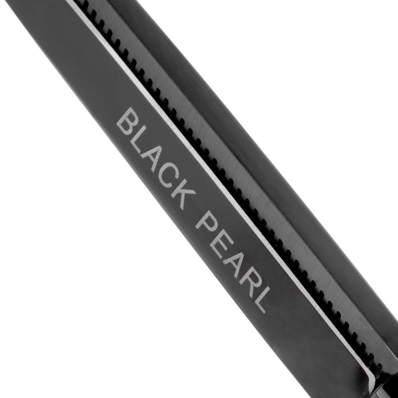Geib Black Pearl Scissors Set 7.5in – Japanese Cobalt Steel, Professional Cutting and Thinning, 3 Pieces