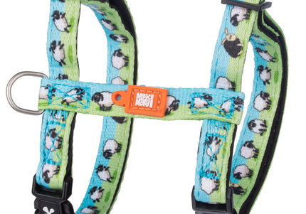 Max&Molly Cat Harness and Leash Set – Adjustable Sheep Pattern, Comfortable Design