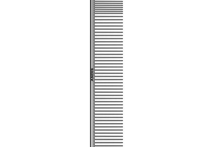 Andis Metal Grooming Comb 25cm – Durable Stainless Steel, Smooth Detangling Tool