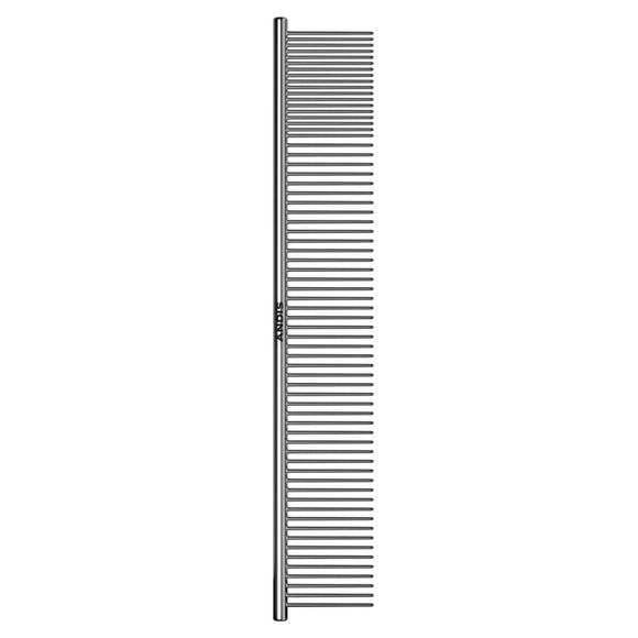 Andis Metal Grooming Comb 25cm – Durable Stainless Steel, Smooth Detangling Tool
