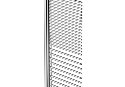 Andis Metal Grooming Comb 25cm – Durable Stainless Steel, Smooth Detangling Tool
