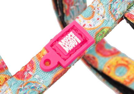Max&Molly Cat Harness and Leash Set – Donut Pattern, Adjustable, Comfortable Design