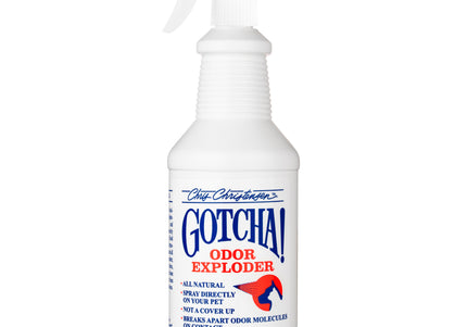 Chris Christensen Gotcha! Odor Exploder – Natural Odor Eliminator, Large 946ml Bottle