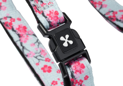 Max&Molly Cat Harness and Leash Set – Cherry Blossom Pattern, Adjustable, Comfortable Fit