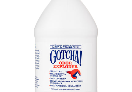 Chris Christensen Gotcha! Odor Exploder – Natural Odor Eliminator, Large 3.8L, Fast-Acting Formula