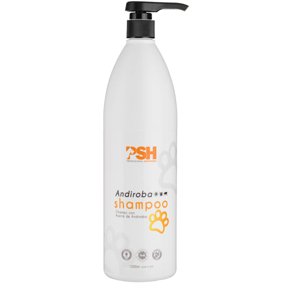 PSH Pro Stop Bites Shampoo – Insect Repellent Andiroba Formula, Concentrated 1:4, 1L Bottle