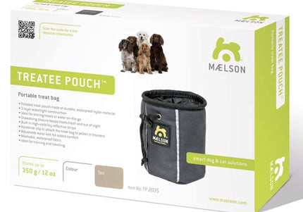 Maelson Treatee Pouch – High-Quality Treat Bag, Durable Anthracite Design