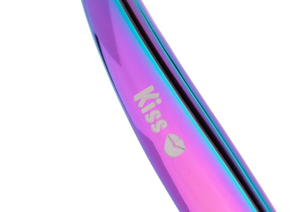 Geib Gold Rainbow Kiss Curved Scissors – 8.5in Micro-Bevel Blades with Premium Rainbow Finish