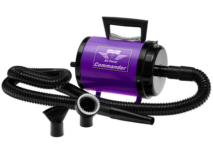 MetroVac Air Force Commander 1350W – Powerful 2-Speed Blaster with Durable Metal Housing, Purple
