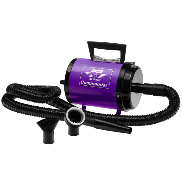 MetroVac Air Force Commander 1350W – Powerful 2-Speed Blaster with Durable Metal Housing, Purple