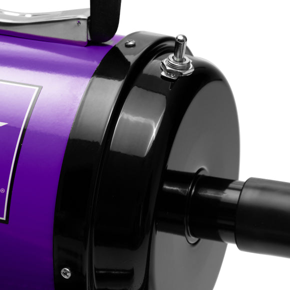 MetroVac Air Force Commander 1350W – Powerful 2-Speed Blaster with Durable Metal Housing, Purple