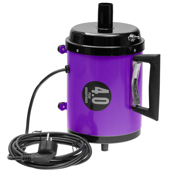 MetroVac Air Force Commander 1350W – Powerful 2-Speed Blaster with Durable Metal Housing, Purple