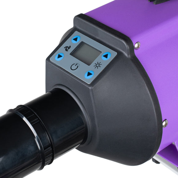 Blovi Canves 2200W Table Dryer – Modern LCD Display, High-Power, Purple Finish