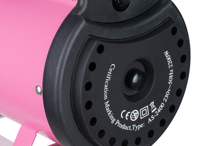 Blovi Canves 2200W High-Power Dryer – Modern LCD Display, Adjustable Stand, Pink