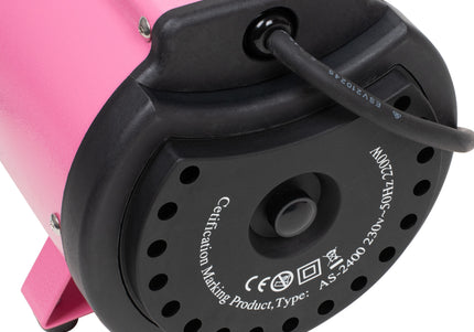 Blovi Canves 2200W Table Dryer – Modern LCD Display, High-Power Pink Finish