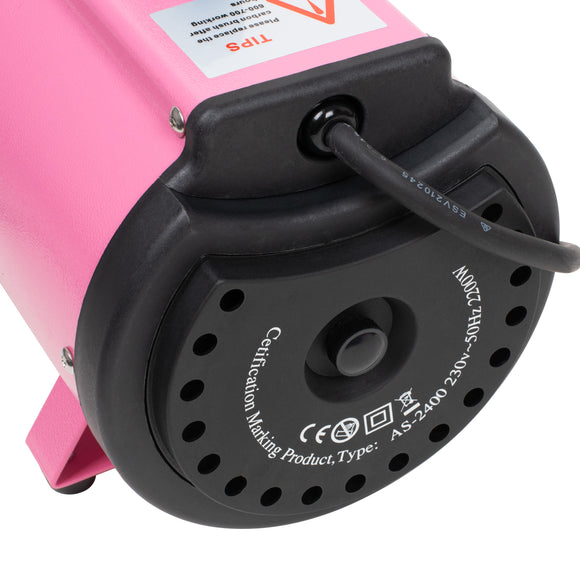 Blovi Canves 2200W Table Dryer – Modern LCD Display, High-Power Pink Finish