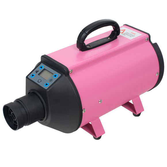 Blovi Canves 2200W Table Dryer – Modern LCD Display, High-Power Pink Finish