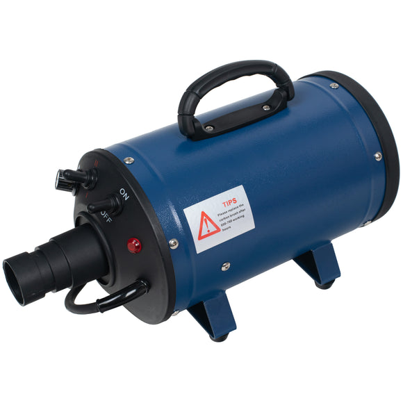 Blovi Harlan 2200W Stationary Grooming Dryer – High-Velocity, Professional Blue Model