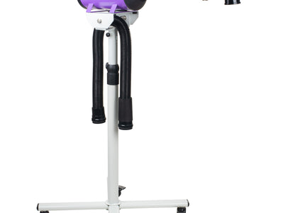 Blovi DoubleBlaster 2200W Grooming Dryer – Adjustable Stand, Smooth Airflow, Two-Stage Heater, Purple