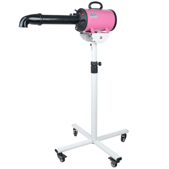 Blovi Harlan 2200W Stationary Grooming Dryer – High Airflow, Professional Pink Design