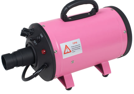 Blovi Harlan 2200W Stationary Grooming Dryer – High Airflow, Professional Pink Design