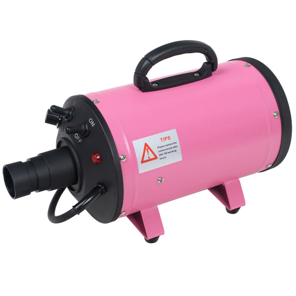 Blovi Harlan 2200W Stationary Grooming Dryer – High Airflow, Professional Pink Design